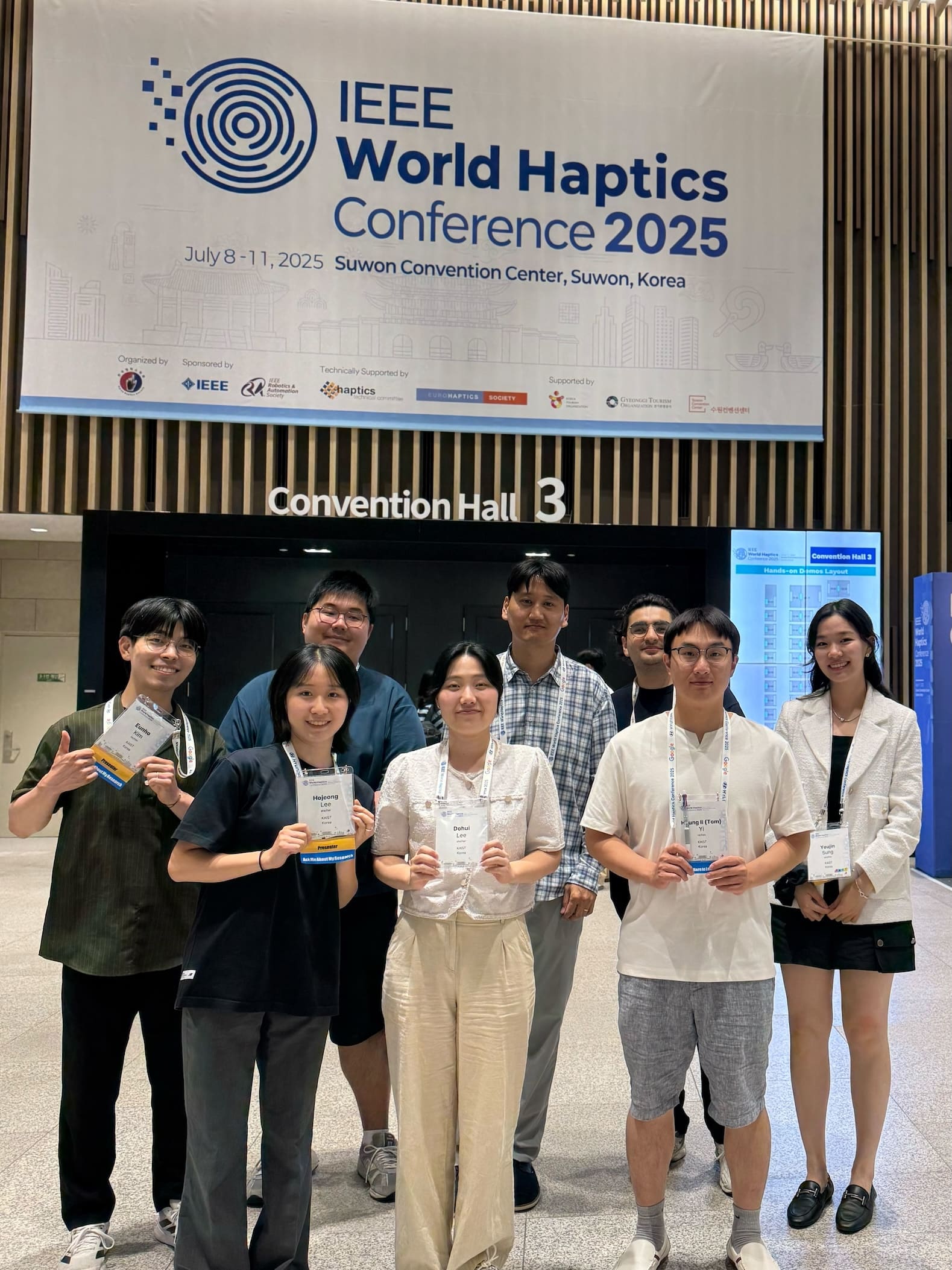 World Haptics Conference, Korea